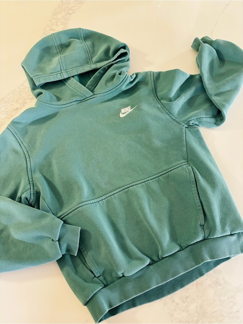 Nike Green Pullover Hoodie kids large